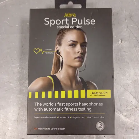 BOXED JABRA SPORT PULSE SPORTS HEADPHONES