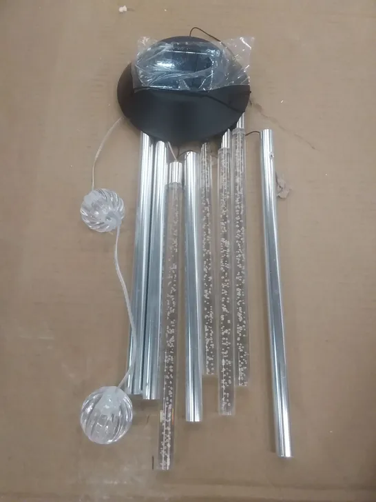 BOXED SET OF LED SOLAR WIND CHIMES