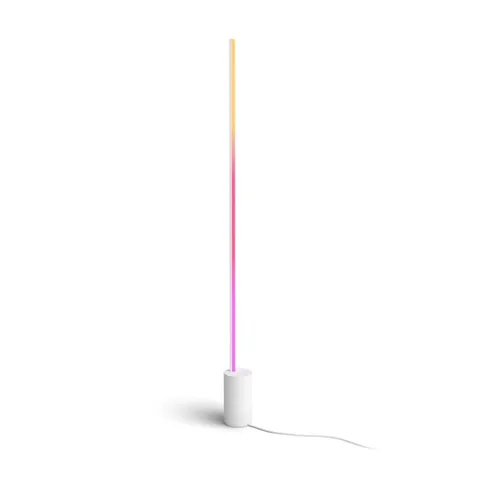 BOXED PHILIPS HUE GRADIENT SIGNE FLOOR LAMP WHITE 1800 LM, 16 MILLION COLOURS AND COLOUR GRADIENTS, DIMMABLE, CONTROLLABLE VIA APP, COMPATIBLE WITH AMAZON ALEXA (ECHO, ECHO DOT) (1 BOX)