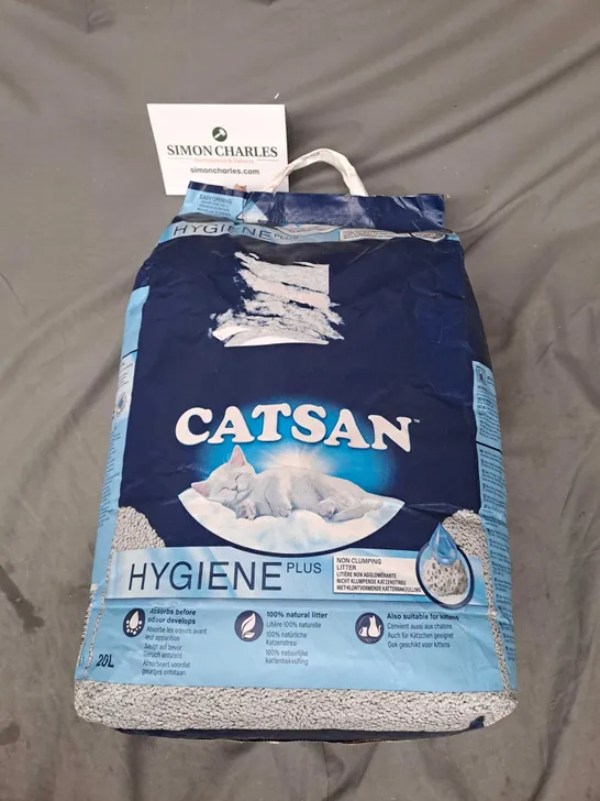 CATSAN HYGEINE PLUS CAT LITTER 20L