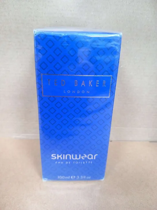 BOXED AND SEALED TED BAKER LONDON SKINWEAR EAU DE TOILETTE 100ML