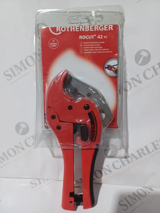 ROTHENBERGER PLASTIC PIPE CUTTER