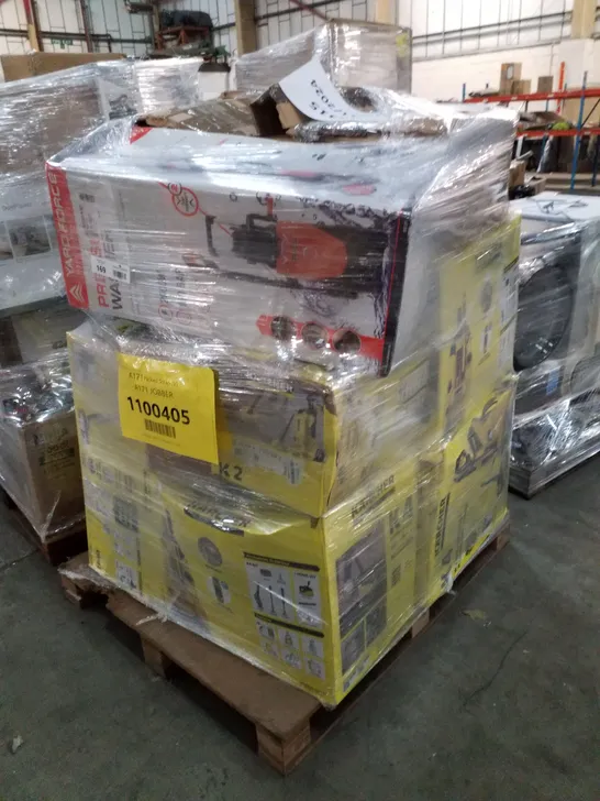 PALLET OF APPROXIMATELY ASSORTED HOUSEHOLD & ELECTRICITY PRODUCTS INCLUDING 