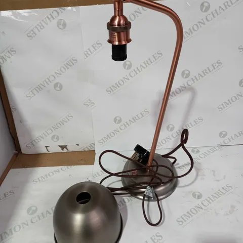 JOHN LEWIS BALDWIN COPPER LAMP