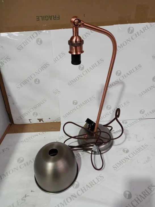 JOHN LEWIS BALDWIN COPPER LAMP