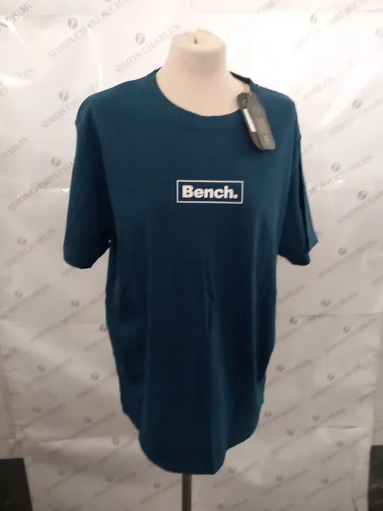 BENCH TEAL T SHIRT SIZE XL