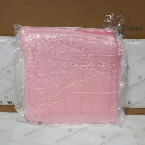 SEALED PINK THROW