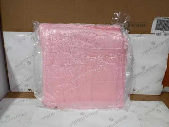 SEALED PINK THROW