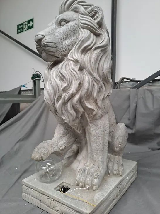 BOXED MY GARDEN STORIES LION SCULPTURE - COLLECTION ONLY