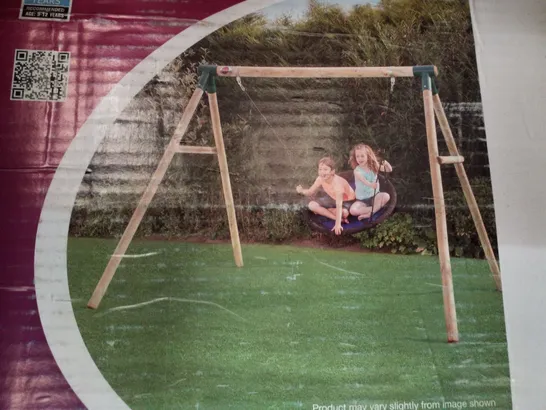 BOXED PLUM SPIDER MONKEY WOODEN SWING SET (5 PARTS)