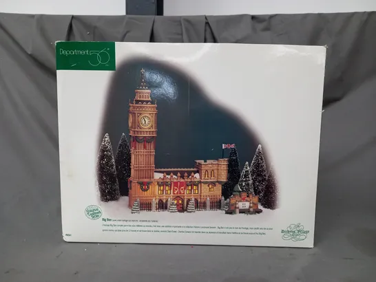 BOXED DEPARTMENT 56 DICKENS VILLAGE HISTORICAL LANDMARK SERIES BIG BEN MODEL