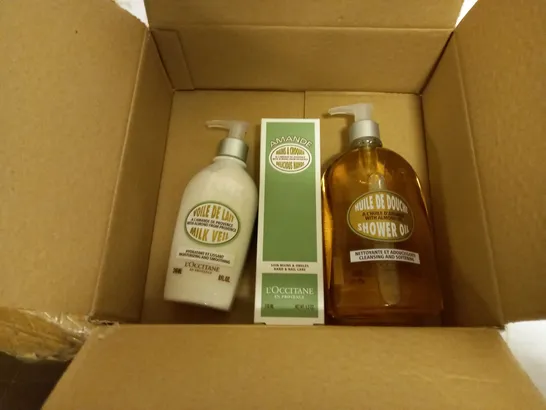 L'OCCITANE SET OF 4 BODY SET 