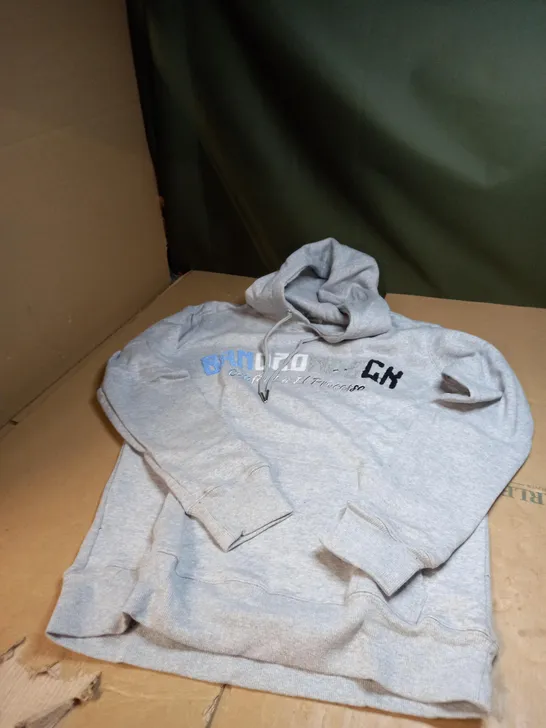 LARGE BANDZONDECK GREY HOODIE 