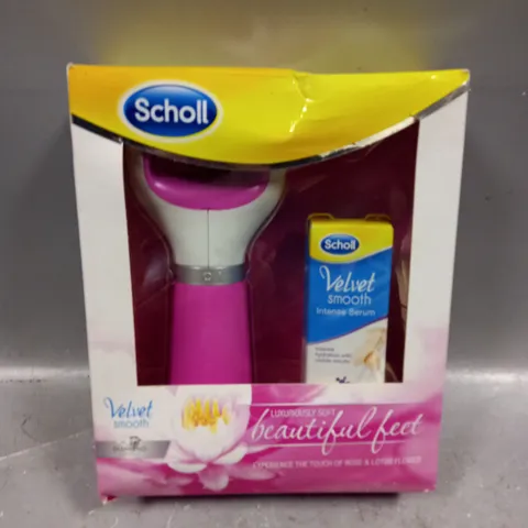 BOXED SCHOLL VELVET SMOOTH ELECTRONIC FOOT FILE