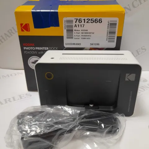 KODAK PHOTO PRINTER DOCK