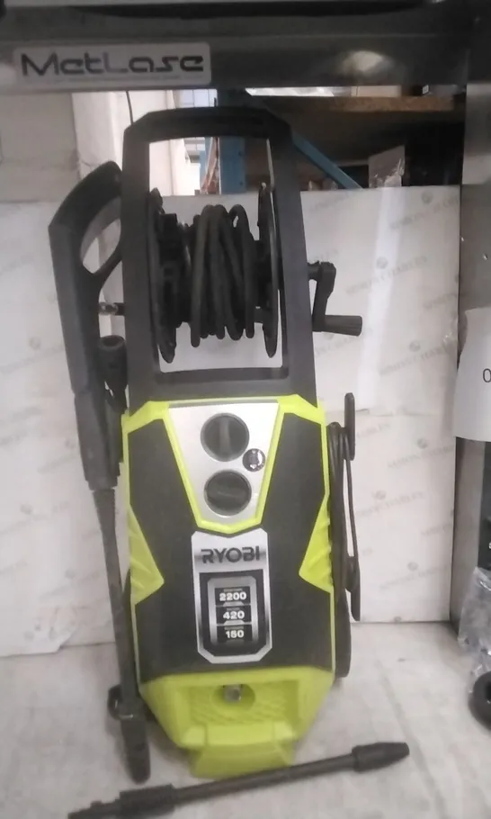 BOXED RYOBI 2200 HIGH PRESSURE WASHER