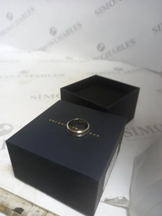 DANIEL WELLINGTON SILVER RING 