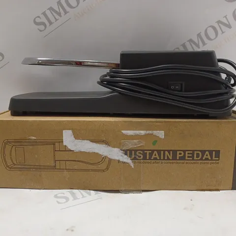 BOXED SUSTAIN ACOUSTIC PIANO PEDAL 