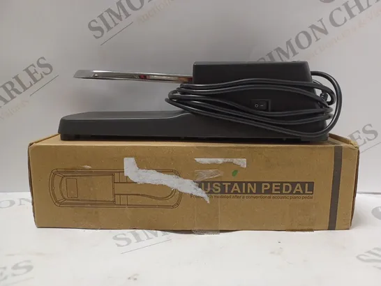 BOXED SUSTAIN ACOUSTIC PIANO PEDAL 