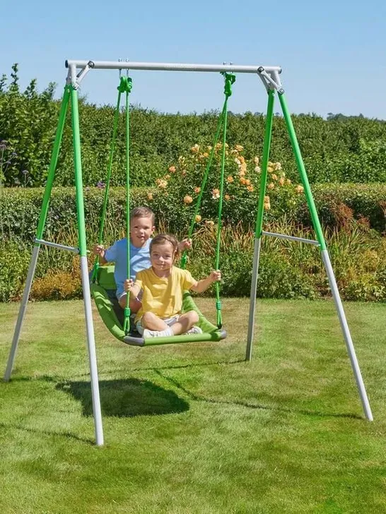 SPORTSPOWER MY FIRST SKYFLYER METAL SWING SET [COLLECTION ONLY] RRP £80