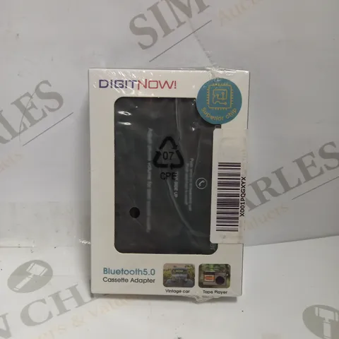 SEALED DIGITNOW BLUETOOTH 5.0 CASSETTE ADAPTER 