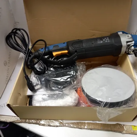 BOXED YIMOOCH MAINS POWERED POLISHER (NO LOAD SPEED 600/3000MIN) WITH ACCESSORIES AND INSTRUCTIONS