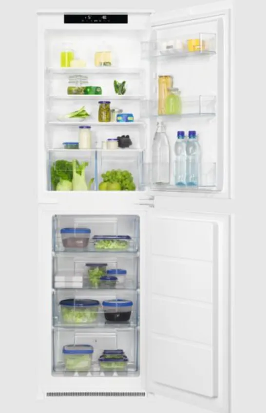 ZANUSSI INTEGRATED 50/50 FRIDGE FREEZER 240L Model ZNNN18FS5 RRP £692