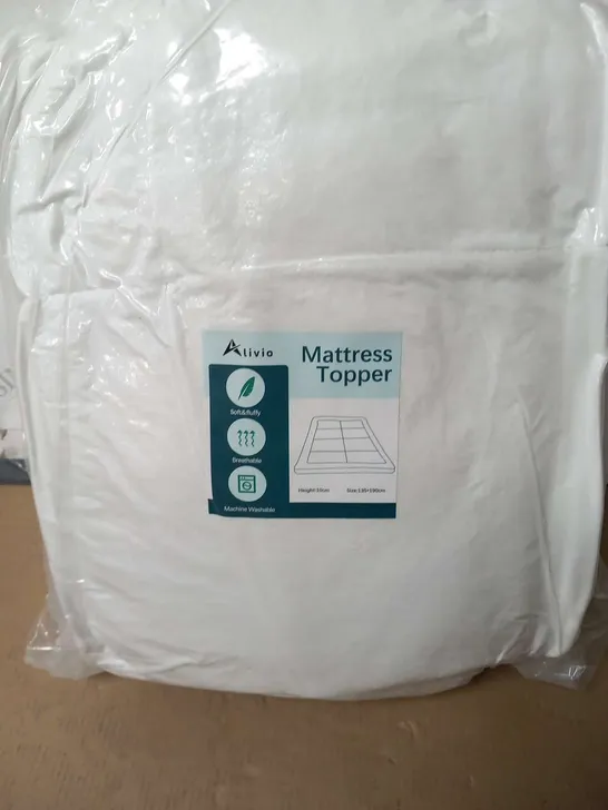 BAGGED ALIVIO MATTRESS TOPPER 135*190CM