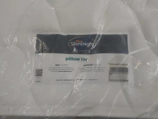 QUALITY BAGGED SILENTNIGHT MIRACOIL PILLOWTOP 5' KINGSIZE MATTRESS  RRP £499