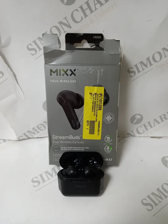 BOXED MIXX STREAMBUDS MINI TRUE WIRELESS EARBUDS