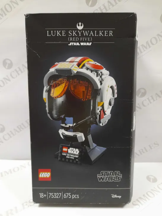 LEGO STAR WARS LUKE SKYWALKER RED 5 HELMET SET 75327 RRP £54.99