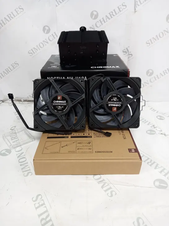 BOXED NOCTUA NH-U12A CHROMAX BLACK