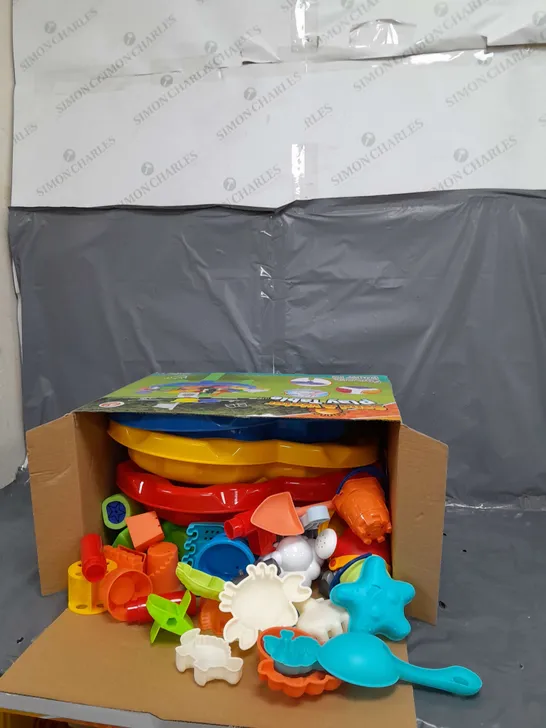 BOXED SAND AND WATER PLAY TABLE