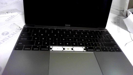 GREY APPLE MACBOOK CORE M 1.1 12 INCH 