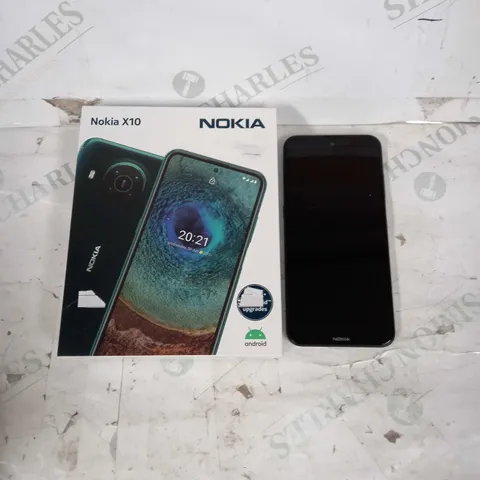 BOXED NOKIA X10 MOBLE PHONE IN BLUE 