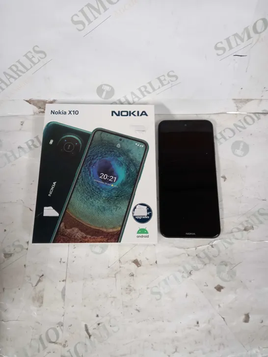 BOXED NOKIA X10 MOBLE PHONE IN BLUE 