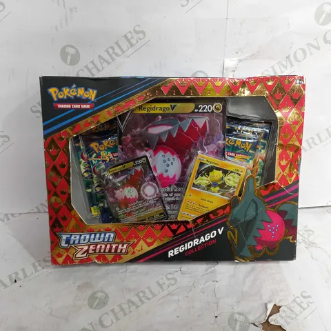 POKEMON TCG: CROWN ZENITH COLLECTION V BOX - REGIDRAGO