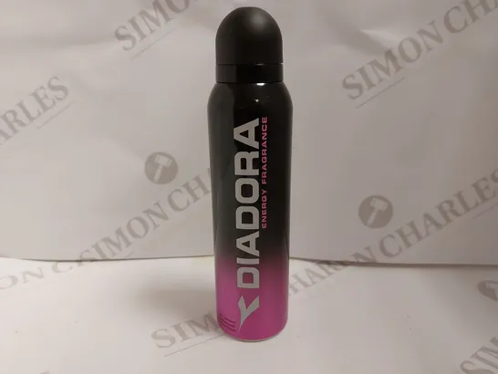 BOX OF APPROX 12 DIADORA PINK ENERGY FRAGRANCE BODY SPRAYS - 12X150ML