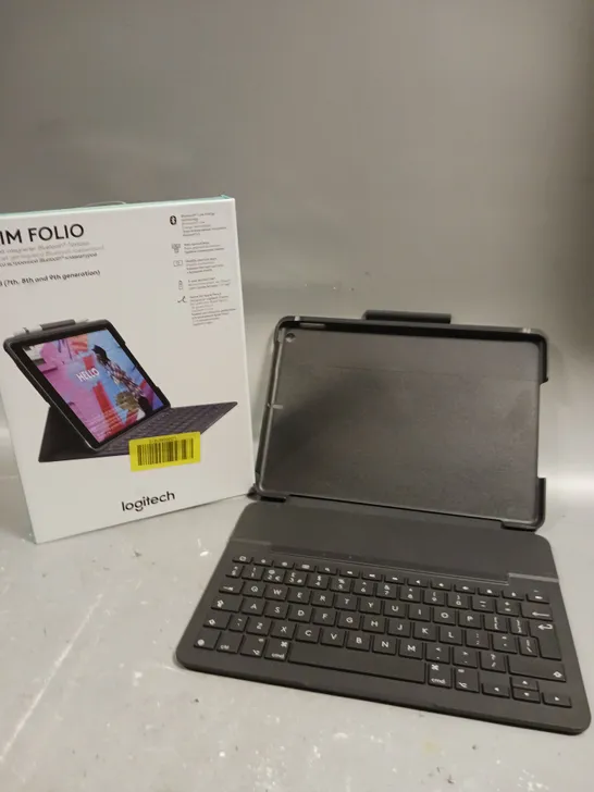 BOXED LOGITECH SLIM FOLIO BLUETOOTH KEYBOARD CASE FOR IPAD 7TH/8TH/9TH GEN 