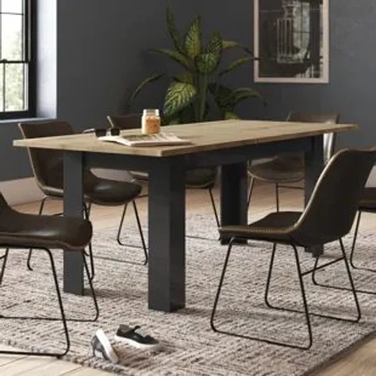 BOXED FRANKLIN 180CM DINING TABLE (2 BOXES)