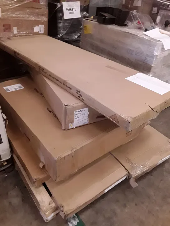 PALLET OF ASSORTED FLATPACK FURNITURE PARTS