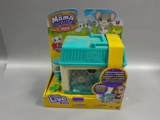 BOXED LITTLE LIVE PETS - MAMA SURPRISE MINIS: LIL' MOUSE