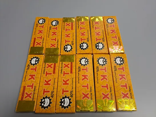 LOT OF 12 TKTX NUMBING CREAMS 