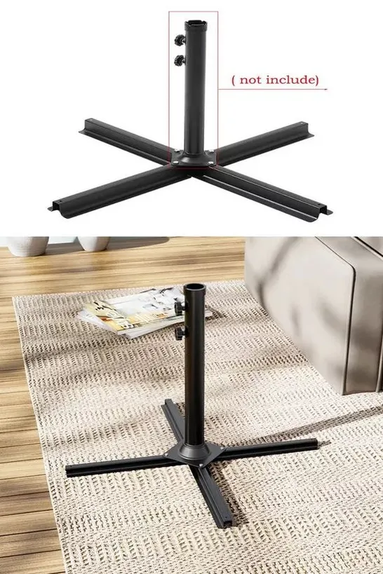 BOXED SILVIA CROSS STEEL FREE STANDING UMBRELLA BASE (1 BOX)