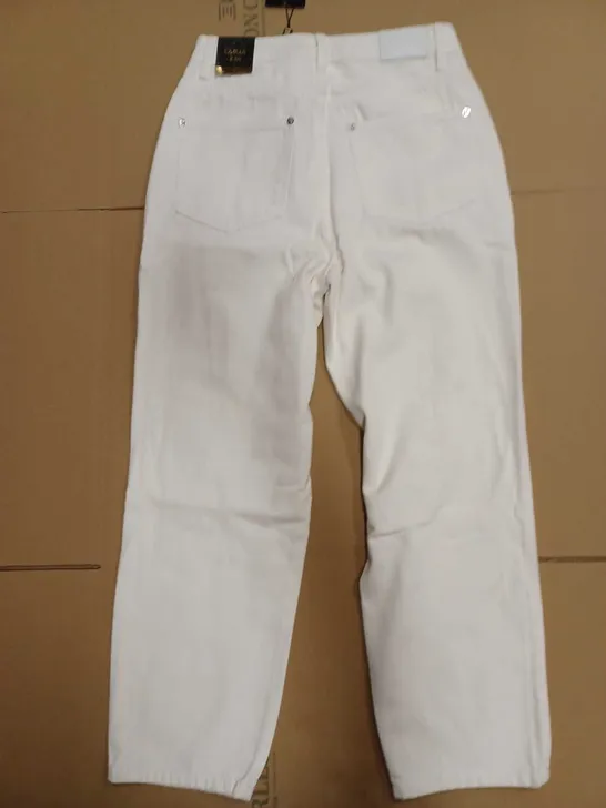 BIBA EMMA JEANS - CREAM/WHITE // SIZE: 10 (W28, REG 30)