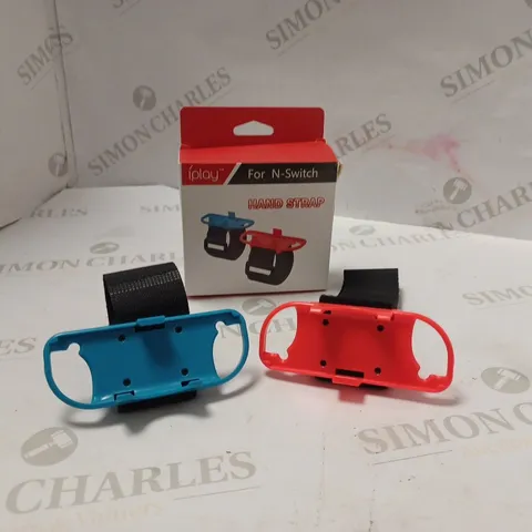 BOXED IPLAY HAND STRAPS FOR N-SWITCH - RED AND BLUE