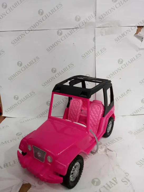 BARBIE PINK TRUCK TOY