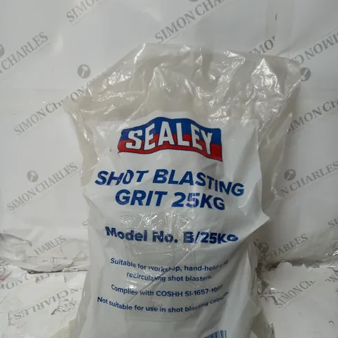 SEALEY SHOT BLASTING GRIT - COLLECTION ONLY 