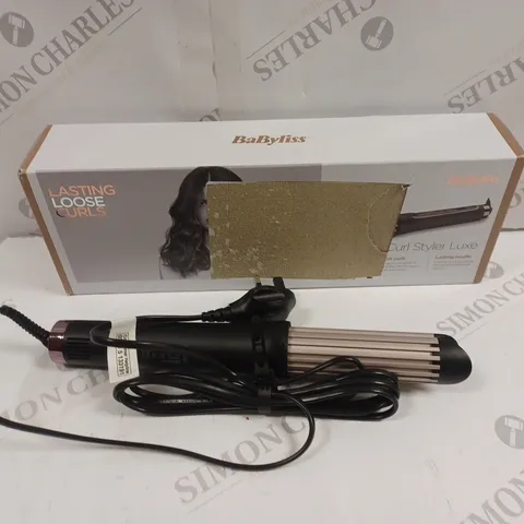 BOXED BABYLISS CURL STYLER LUXE 