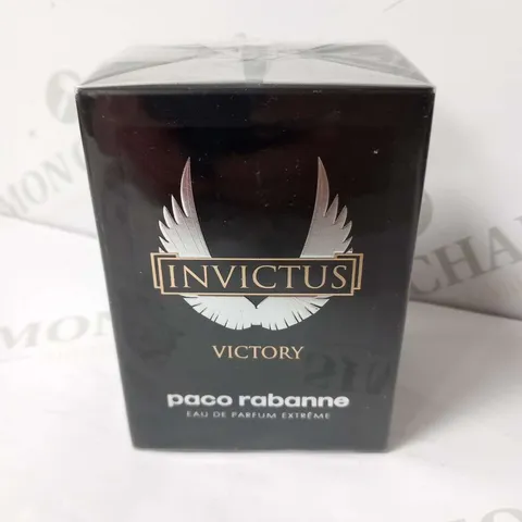BOXED AND SEALED PACO RABANNE INVICTUS VICTORY EAU DE PARFUM EXTREME 50ML 